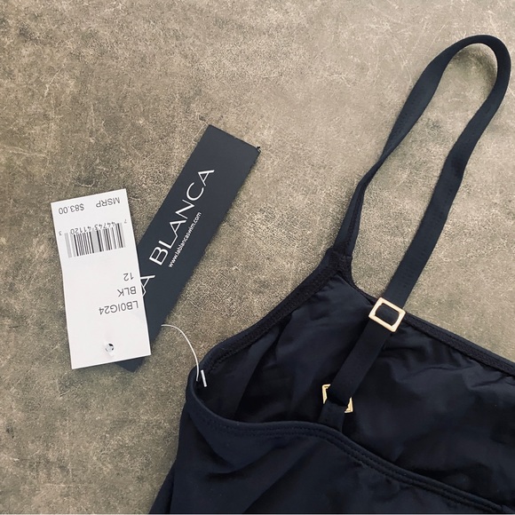 Island Goddess Rouched Body Lingerie Mio One Piece Swimsuit - Picture 9 of 12